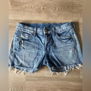 7 for all mankind Jean shorts size 27